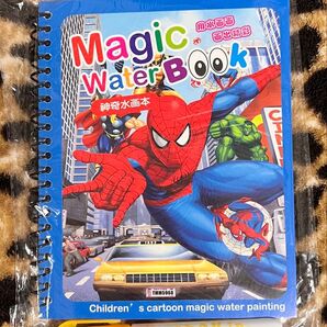 水ぬりえNo.16 スパイダーマン