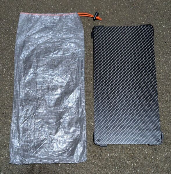新品・未使用 marupeinnet TATAMI TABLE(CARBON)・TATAMI BUKURO(DCF Black)