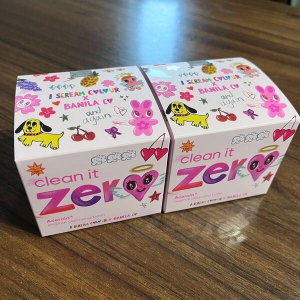 バニラコ クリーンイットゼロ クレンジングバーム オリジナル アイスクリームカラー 180ml 2個