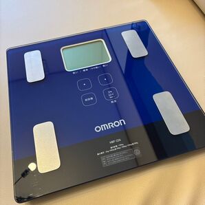 OMRON 体重計 HBF-226 ブルー