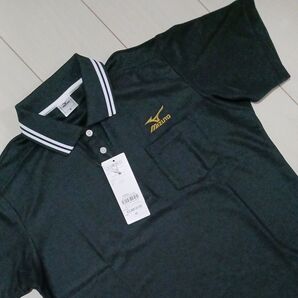 【新品未使用】Mizuno ミズノ半袖ポロシャツ ブラックMサイズ