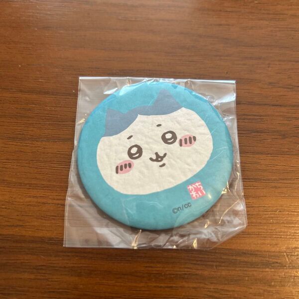 ちいかわらんど 東京駅限定 和紙風缶バッジ ハチワレ