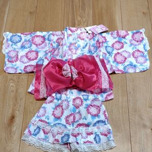 浴衣ドレス 90サイズ 未使用