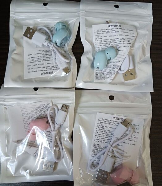 【未検品】ワイヤレスイヤホン 片耳 両耳 ブルー ピンク ジャンク