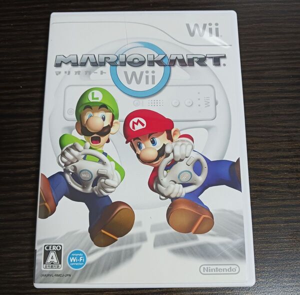 【動作確認済】マリオカートWii 任天堂 ニンテンドー Wiiソフト マリカー