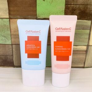 新品 Cell Fusion C 日焼け止め サンスクリーン 2個セット