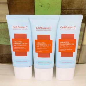 Cell Fusion C AQUATICA SUNSCREEN 100 3個セット
