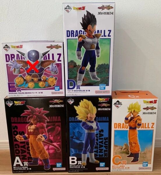 一番くじ ドラゴンボール VSオムニバスCROSS A賞 B賞 C賞 D賞 +下位賞 新品未開封