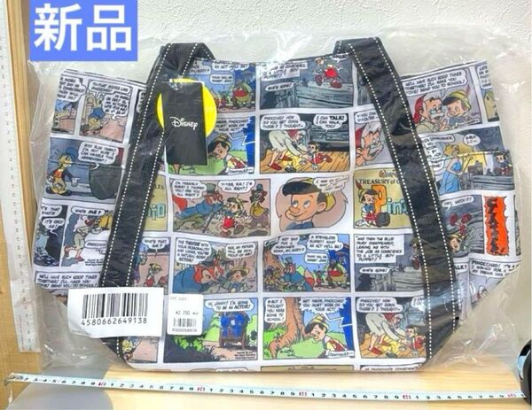 ピノキオ ファウルフェロー 正直ジョン ディズニー バルーントート トートバッグ