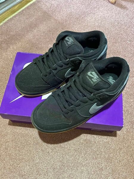 Nike SB Dunk Low Pro Black/Fog 26.0cm ナイキ ダンク ロー ブラックフォグ