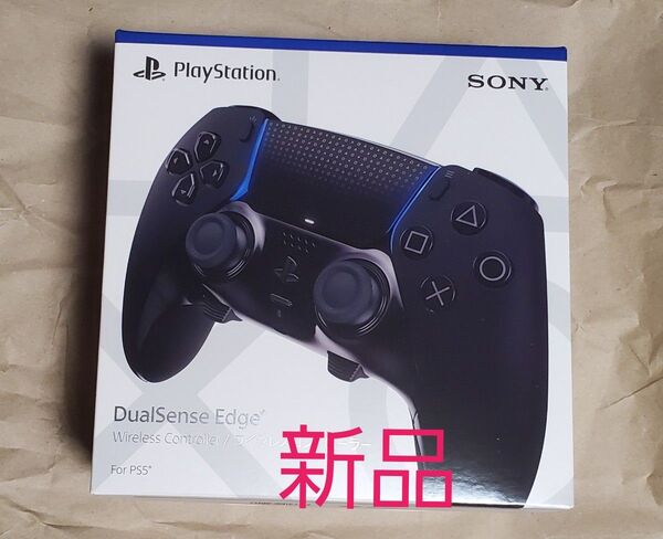PS5 DualSense Edge ワイヤレスコントローラー ミッドナイトブラック