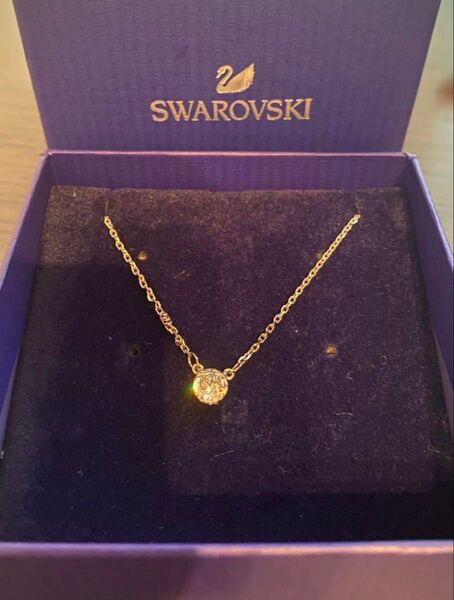 〈SWAROVSKI スワロフスキー〉ネックレス シルバー【5408442】