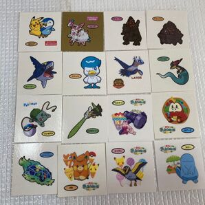 ポケモンパン デコキャラシール 16枚 ポケモンパンシール