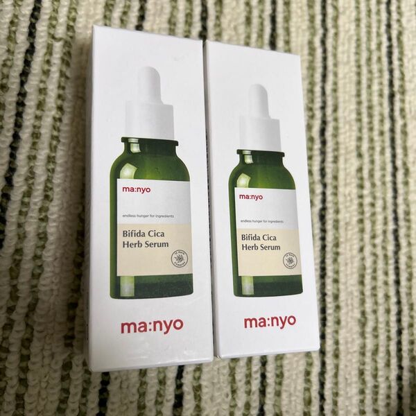 魔女工場 ma:nyo ビフィダシカハーブセラム美容液 50ml 2本
