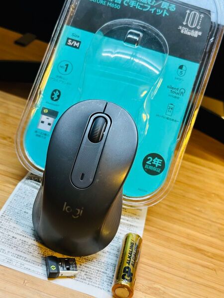 logicool M650 マウス Bluetooth Logi Bolt 静音 無線 ワイヤレス レシーバーブラックロジクール