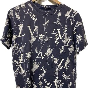LOUIS VUITTON ルイ・ヴィトン Tシャツ リーフディスチャージ 限定 ヴィトン ファッション ハイブランド XS