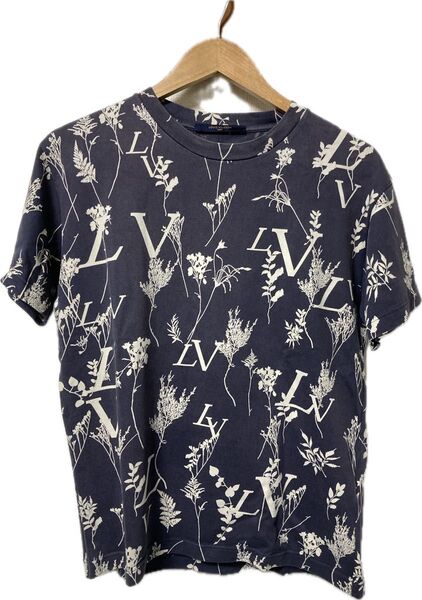 LOUIS VUITTON ルイ ヴィトン Tシャツ リーフディスチャージ 限定 ヴィトン ファッション ハイブランド XS