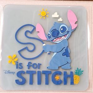 ディズニーキャラクター クリアラバーコースター スティッチ