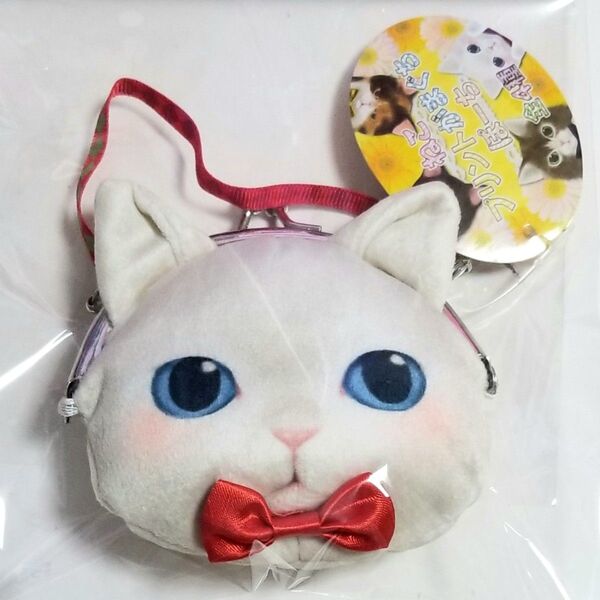 新品 猫がま口財布 ポーチ 小銭入れ ねこグッズ コインケース 送料込み