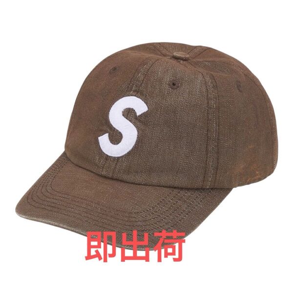 SUPREME CORDURA DENIM S LOGO 6-PANEL CAP キャップ BROWN ブラウン