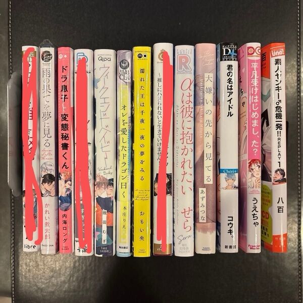 BL漫画 バラ売り 一冊100円+送料200円