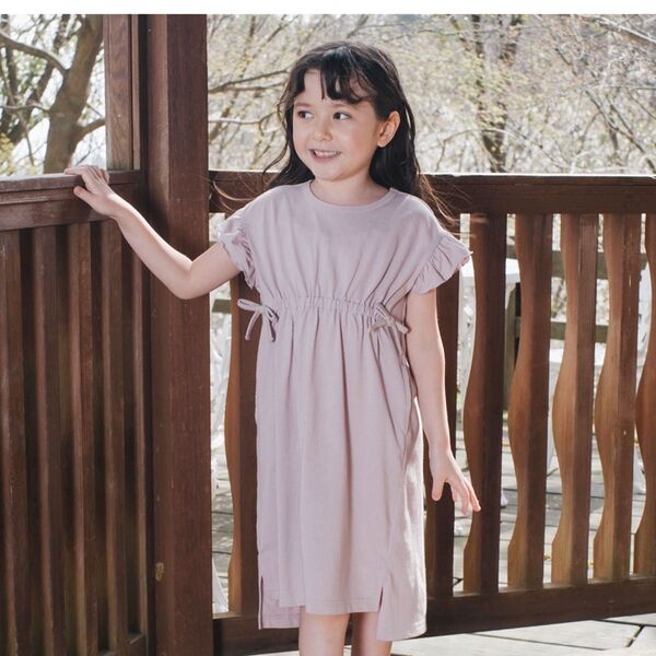 【未開封タグ付】branshes ブランシェス ワンピース ピンク 110㎝