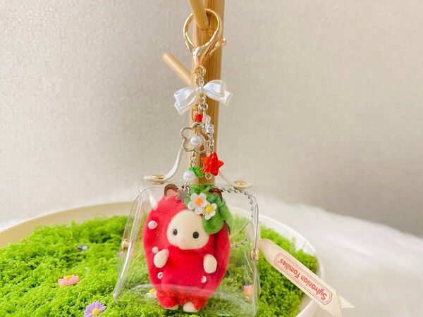 持ち運びキーホルダー 推し活ポーチ ハンドメイドキーホルダー