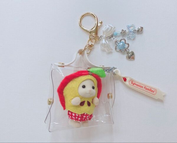 持ち運びキーホルダー おでかけポーチ 推し活ポーチ ハンドメイドキーホルダー