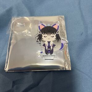 刀剣乱舞で学ぶ日本刀と未来展限定ミニアクリルスタンド(御供散歩 きつね装備)数珠丸恒次