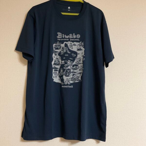 モンベル 【店舗限定】ご当地デザインTシャツ 男女兼用 琵琶湖