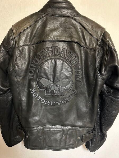 Harley-Davidson リフレクタブルレザージャケット シングル