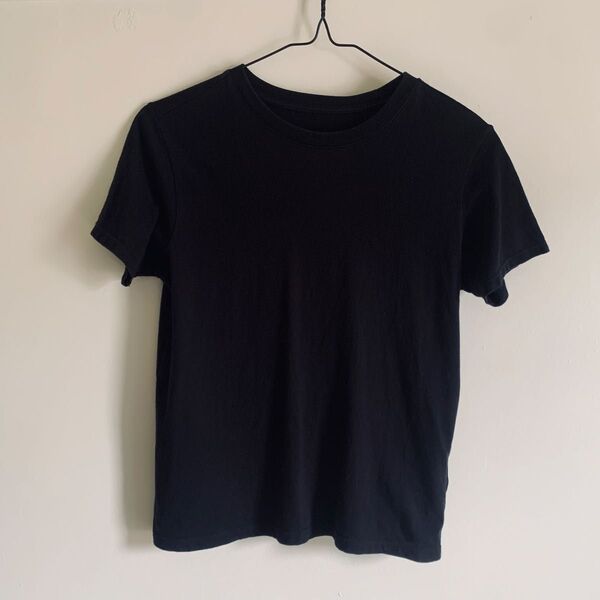 ユニクロ 半袖Tシャツ 140cm ブラック 黒