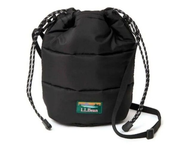 L.L.Bean ・ふっくらシルエットの巾着ポシェット