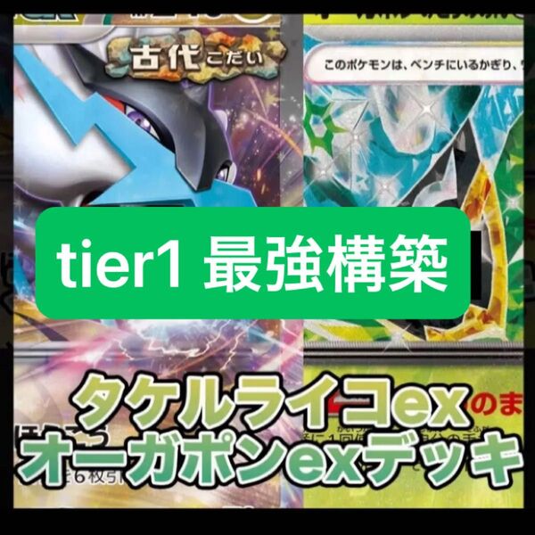 構築済みデッキ ポケモンカードゲーム ジムバトル シティリーグ 優勝デッキ 最強構築 ライコポン タケルライコexデッキ