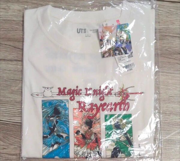 THE WORLD OF CLAMP 魔法騎士レイアース Lサイズ 半袖Tシャツ UT ユニクロ 2023 レイアース 光 海 風