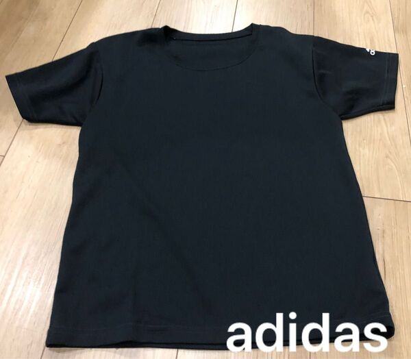 adidas アディダス Tシャツ 160 半袖Tシャツ 黒