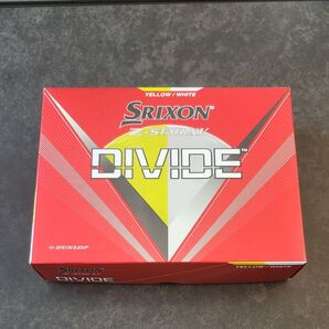 スリクソン Z-STAR XV DIVIDE (イエロー/ホワイト) 2023年モデル 1ダース