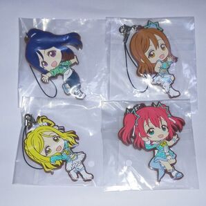 一番くじ ラブライブ!サンシャイン!! 6th N賞 ラバーストラップ 国木田花丸 松浦果南 黒澤ルビィ 小原鞠莉