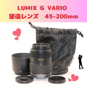 ★お買い得★ LUMIX 45-200mm 望遠レンズ パナソニック Panasonic ルミックス 望遠
