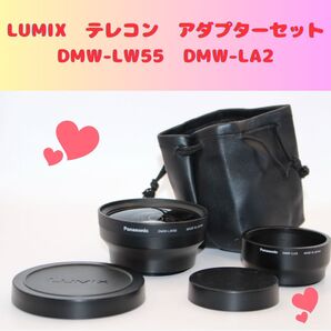 ★収納袋付き★ テレコン LUMIX DMW-LW55 DMW-LA2 セット パナソニック Panasonic コンバージョン