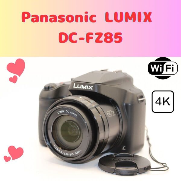 ★美品★ショット数80回★新品級★ LUMIX DC-FZ85 コンデジ パナソニック Panasonic レンズ交換無し