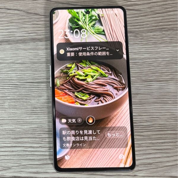 Xiaomi POCO F4 GT ナイトシルバー 8GB/128GB 国内版 中古