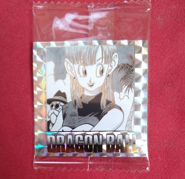 ドラゴンボール40周年記念 オリジナルイラストレーション シールウエハース シール第十四巻 ブルマ亀仙人