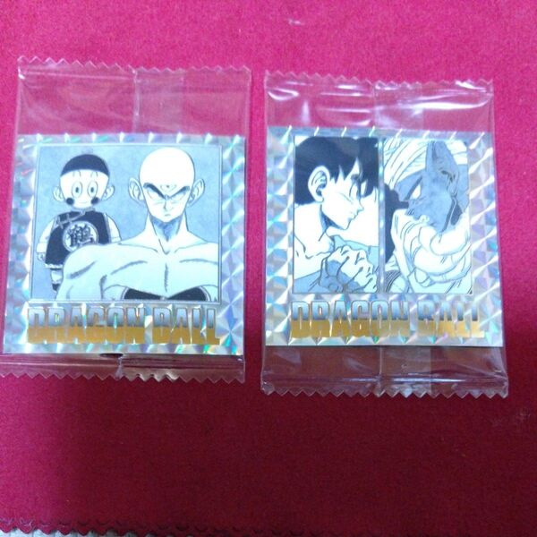 ドラゴンボール40周年記念オリジナル イラストレーション シールウエハース 第十一巻、第十六巻