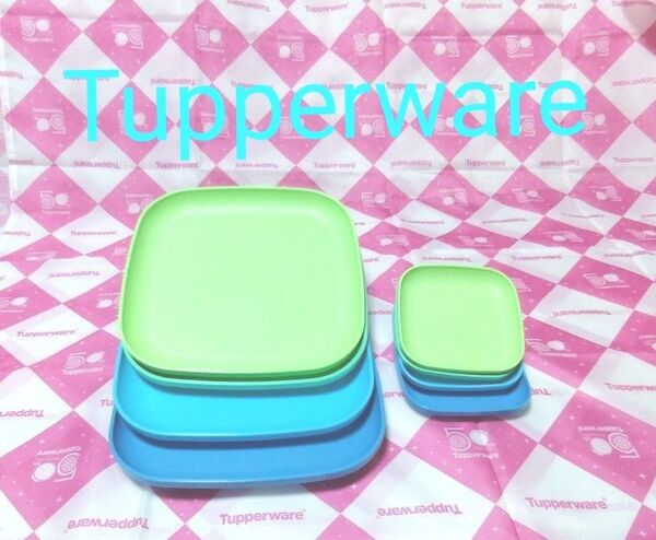 タッパーウェアTupperware クローバーセット4個 ミニクローバーセット 4個 未使用 昭和レトロ