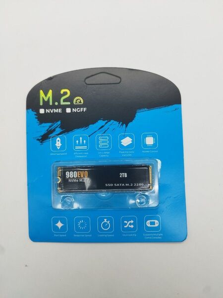 【新品・未開封】SSD 2TB NVMe M.2 PCIe3.0 x4