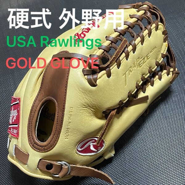 USA Rawlings USA ローリングス GOLD GLOVE 硬式外野用グローブ GGP601C