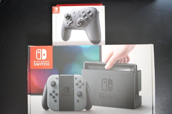 Nintendo Switch ブラック 本体 プロコン付き