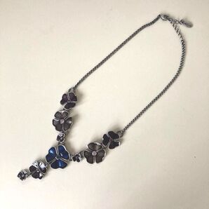 コムサデモード フラワーモチーフネックレス ネックレス アクセサリー