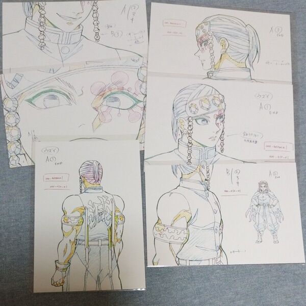宇髄天元 煉獄杏寿郎 ポストカード 遊郭編 鬼滅の刃
